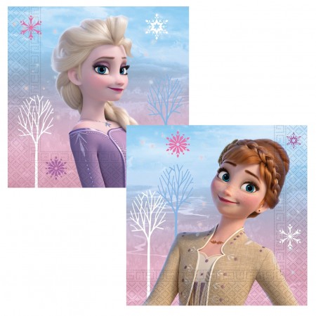 20 serviettes "Reine des...