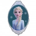 Ballon ovale Elsa "Reine des neiges" - 90 cm