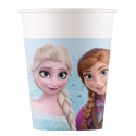 8 gobelets en carton "Reine des neiges" - 200 mL