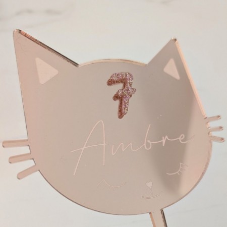 Cake topper personnalisable...