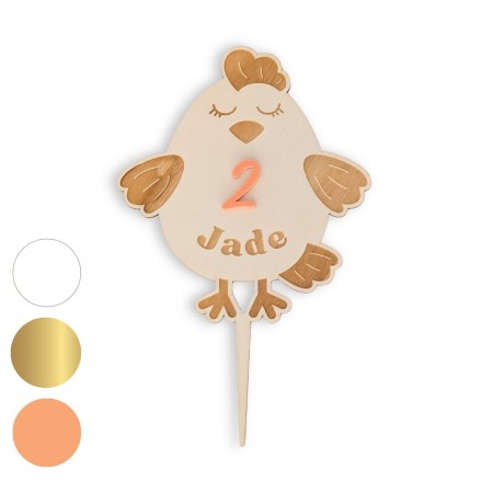 Cake topper personnalisable...