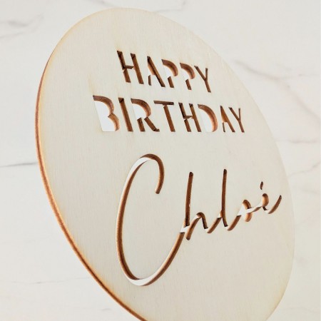 Cake topper personnalisable...