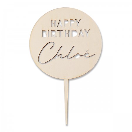 Cake topper personnalisable...