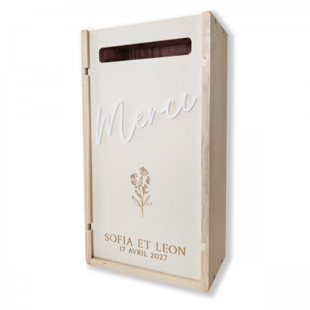 Urne personnalisable bois...