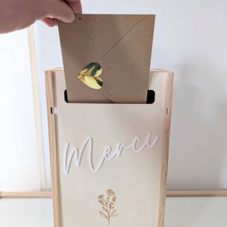 Urne personnalisable bois...