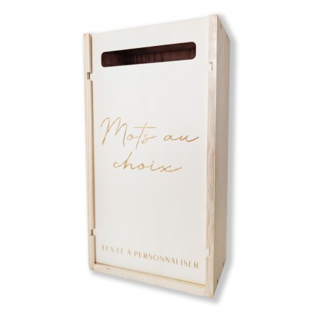 Urne personnalisable bois...