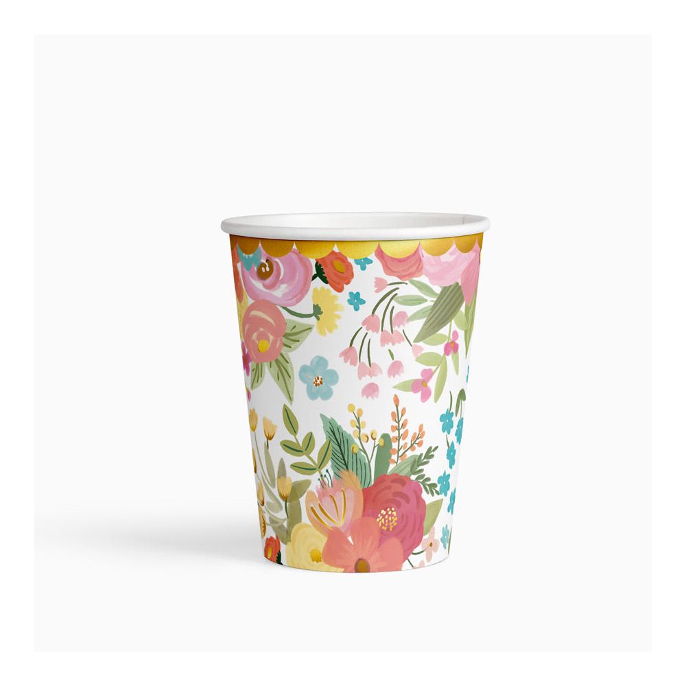 6 gobelets "Spring flower" - 270 Ml