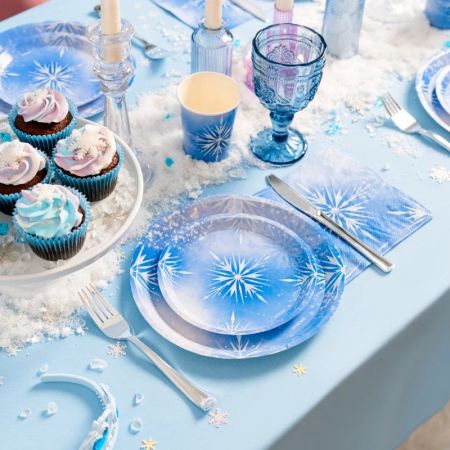 6 assiettes "frost" - 23 cm