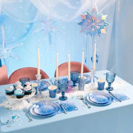 6 assiettes "frost" - 23 cm