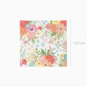 30 serviettes "spring flower" - 16,5 cm