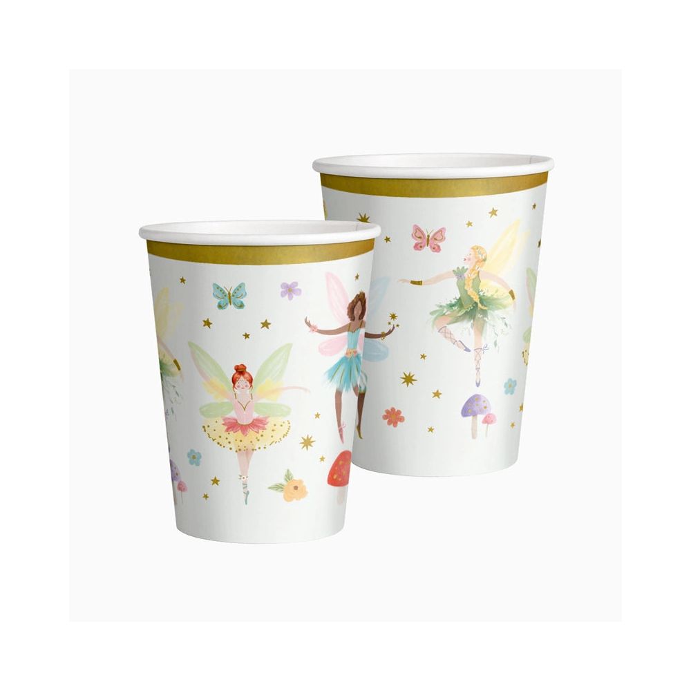 6 gobelets "fairy" - 270 Ml