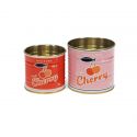Lot de 2 boîtes déco "conserve Cerise" - Taille petite