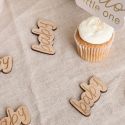 Confettis en bois "Baby shower nuage" - 14g