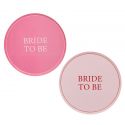 8 assiettes "Team Bride only"