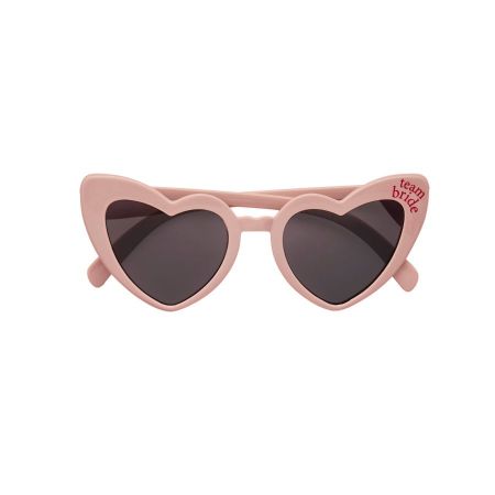 5 paires de lunettes "Team Bride"