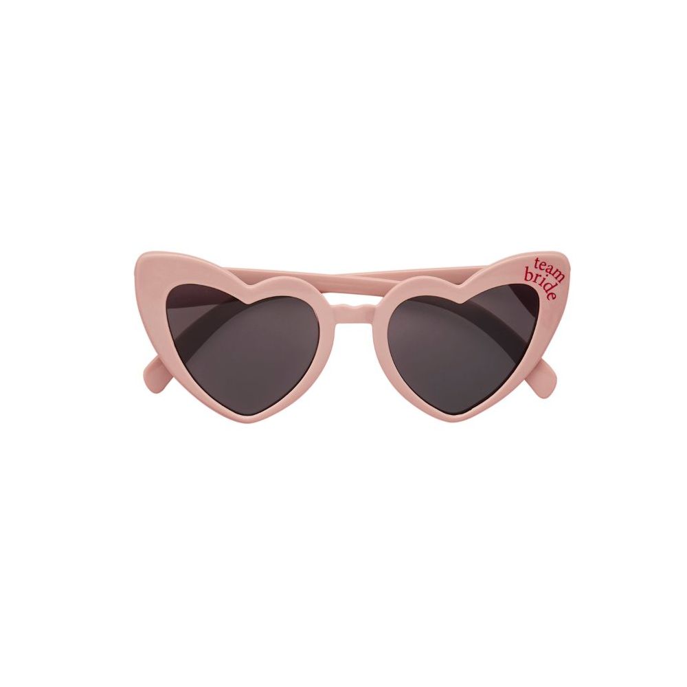 5 paires de lunettes "Team Bride"