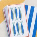 16 serviettes "Fish Dolce Vita" - 20 cm