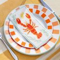 16 serviettes "Lobster Dolce Vita" - 20 cm