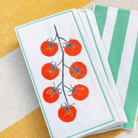 16 serviettes "Tomato Dolce Vita" - 20 cm