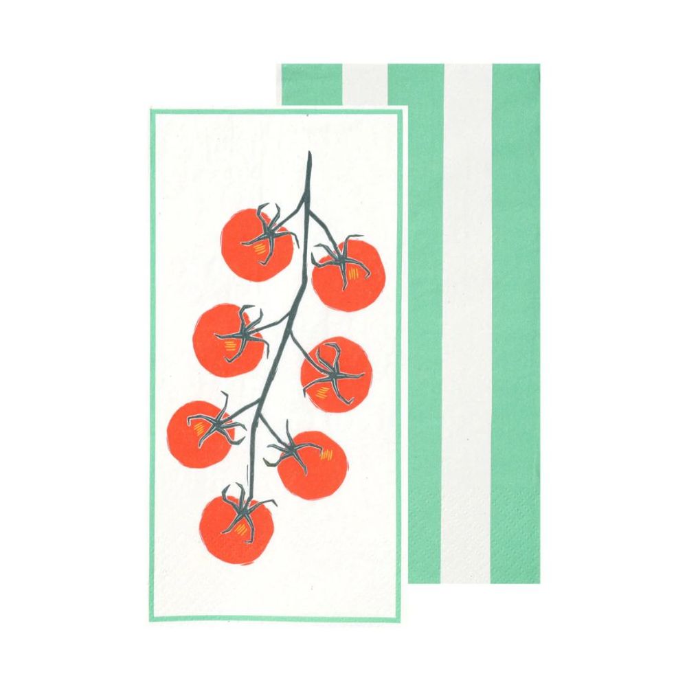16 serviettes "Tomato Dolce Vita" - 20 cm