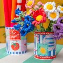 Lot de 2 boîtes déco "conserve Bon Appétit" - Taille moyenne