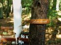 Panneau directionnel en bois - 36 cm