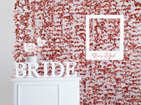 Cadre photobooth "She said yes"