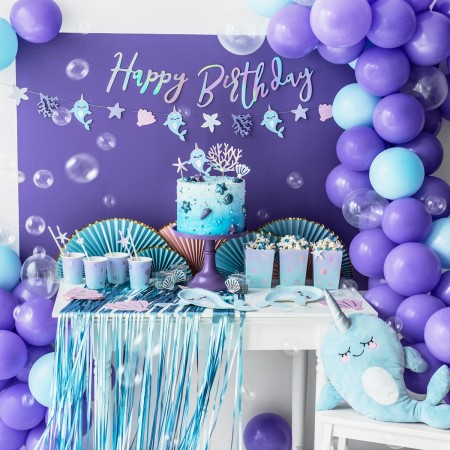10 ballons lavande - 27 cm