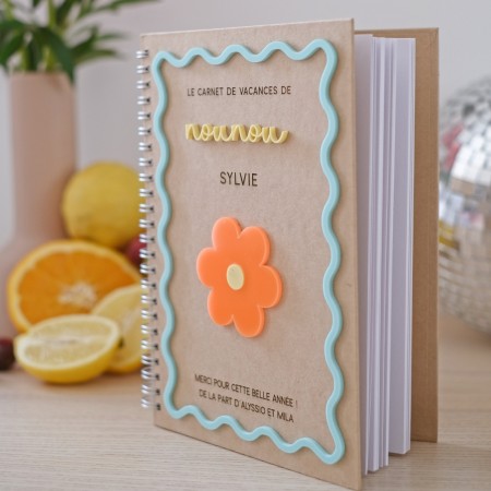 Carnet kraft remerciement...