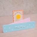 Règle remerciements personnalisable menthe "summer vibes"