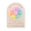 Carte avec surligneur remerciement personnalisable "Summer vibes"
