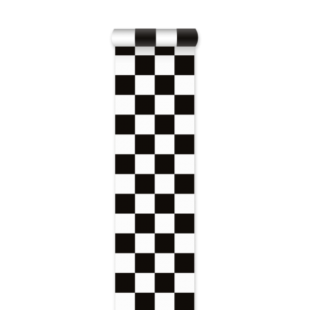 4.5m tapis damier "route" -...