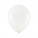 10 ballons métalliques "écru" - 27 cm