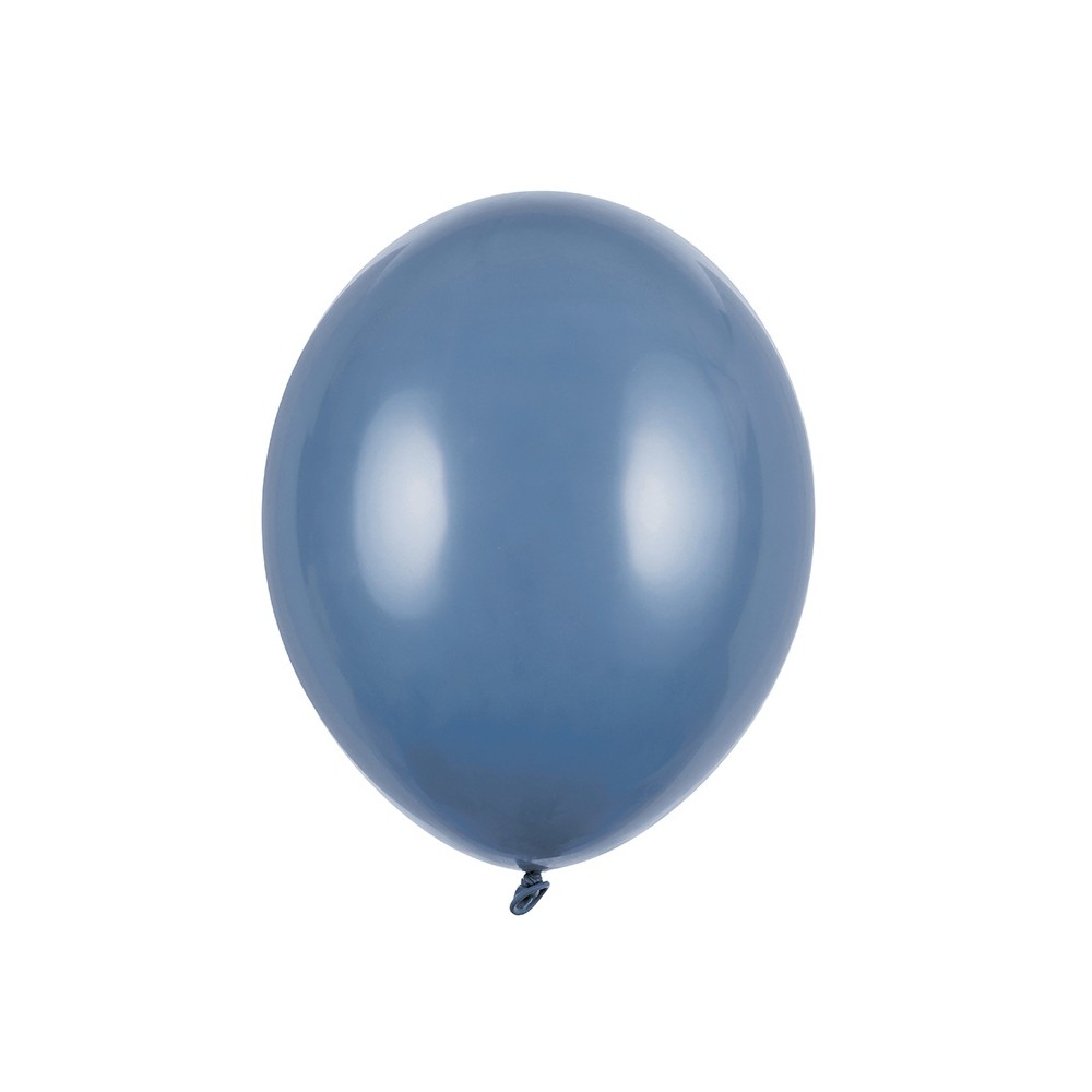 10 ballons bleu pétrole - 27 cm