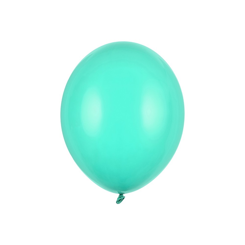 10 ballons vert menthe - 27 cm