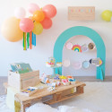 10 ballons corail - 27 cm