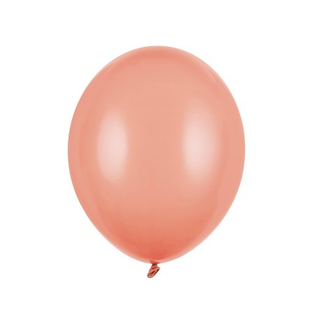 10 ballons corail - 27 cm