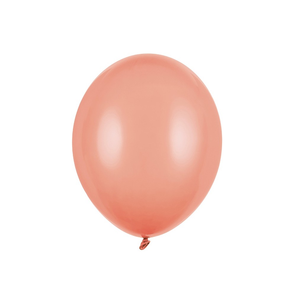 10 ballons corail - 27 cm