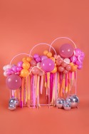 10 ballons corail - 27 cm