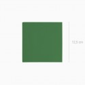 50 serviettes premium vert forêt - 12.5 cm