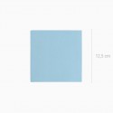50 serviettes premium bleu pastel - 12.5 cm