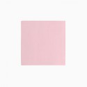 50 serviettes premium rose pastel - 12.5 cm