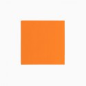 50 serviettes premium orange - 12.5 cm