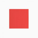 50 serviettes premium rouge - 12.5 cm