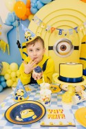 6 Chapeaux de fête "Minions"