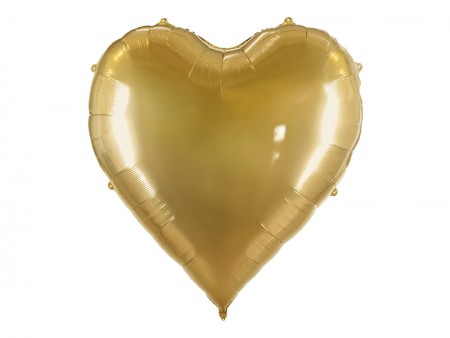 Ballon aluminium doré Coeur...