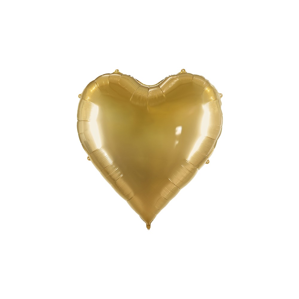 Ballon aluminium doré Coeur XXL