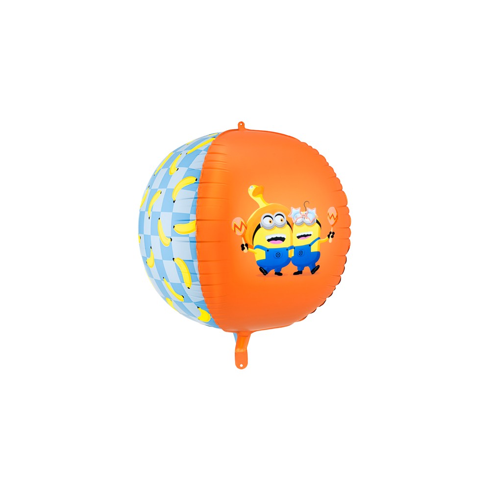 Ballon aluminium boule "Minions"