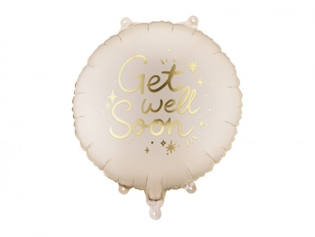 Ballon aluminium rond ''Get...