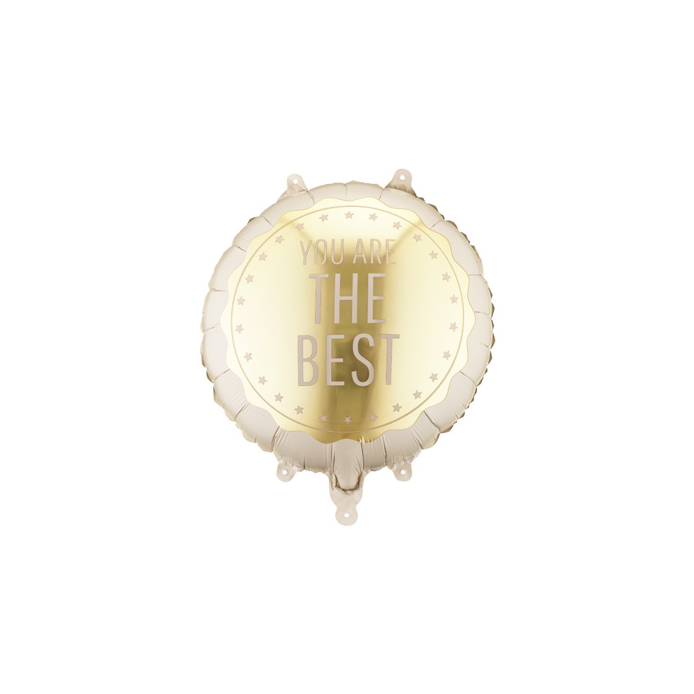 Ballon aluminium rond ''You Are The Best''